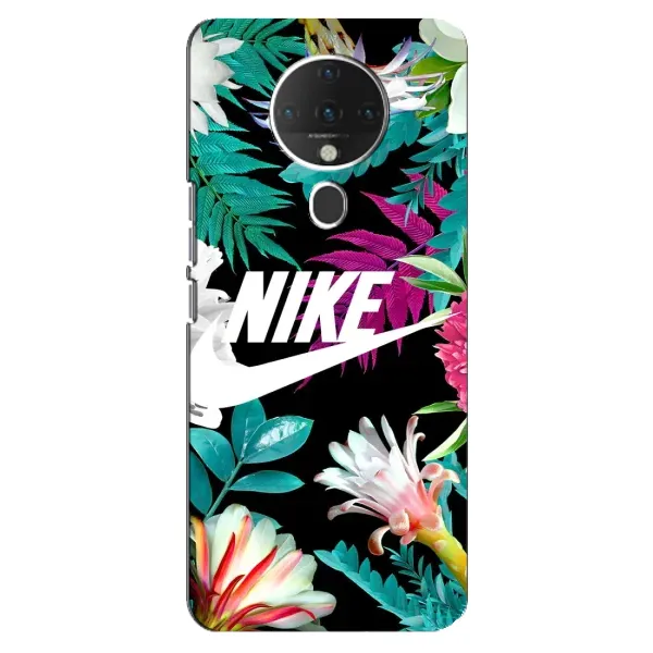 Чехол с рисунком «Цветочный Nike» для TECNO Spark 6 Чехол с рисунком «Цветочный Nike» для TECNO Spark 6