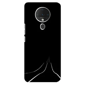 Чохол з картинками на чорному фоні для TECNO Spark 6 (Дорога)