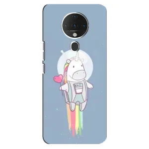 Чохол Unicorn на TECNO Spark 6 (Єдинорог космонавт)