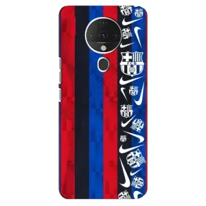 Чехол для TECNO Spark 6 (Барселона) (Фанат Барсы)