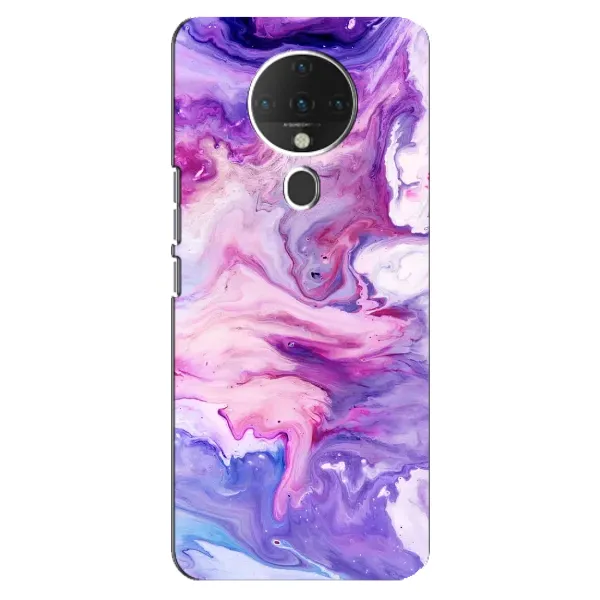 Чехол с рисунком «Фиолетовый мрамор» для TECNO Spark 6 Чехол с рисунком «Фиолетовый мрамор» для TECNO Spark 6