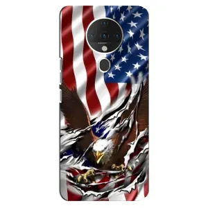Чехол Флаг USA для TECNO Spark 6 (Флаг USA)