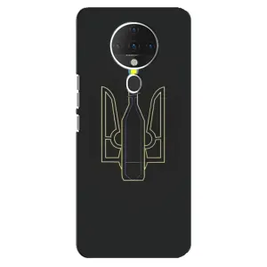 Чохол з картинкою (Патріотичний ГЕРБ) на TECNO Spark 6 (Герб - Молотова)