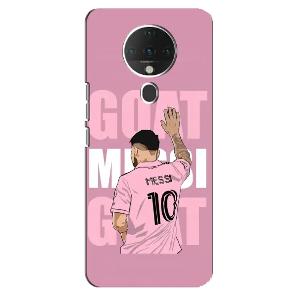 Чехол с рисунком «GOAT MESSI» для TECNO Spark 6 Чехол с рисунком «GOAT MESSI» для TECNO Spark 6