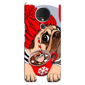 Бампер для TECNO Spark 6 с картинкой "Песики" (Грустная собака)