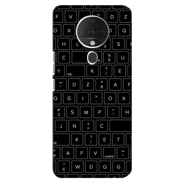 Чехол с рисунком «Клавиатура» для TECNO Spark 6