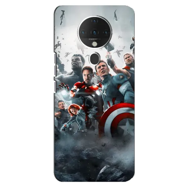 Чехол с рисунком «Команда марвел» для TECNO Spark 6