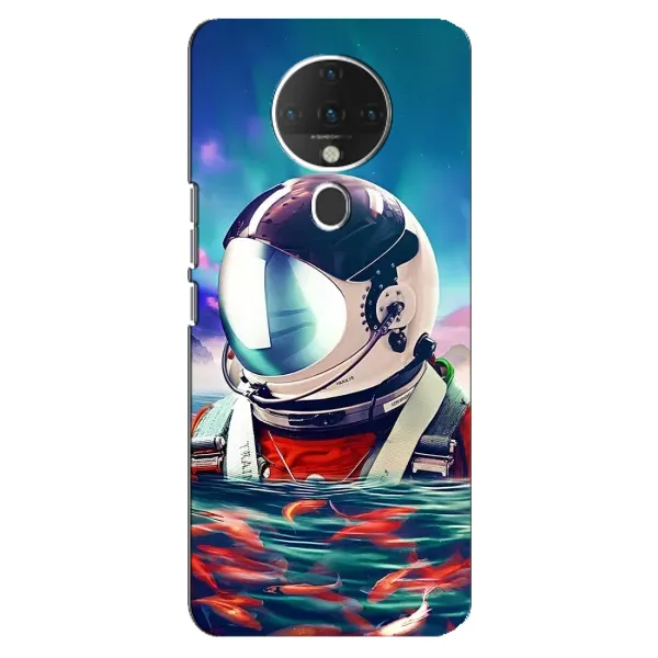 Чехол с рисунком «Космонавт в воде» для TECNO Spark 6 Чехол с рисунком «Космонавт в воде» для TECNO Spark 6