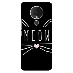 Бампер с изображением Котиков для Техно Спарк 6 (КОТИК MEOW)
