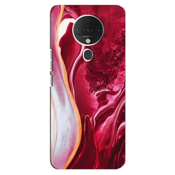 Чехол с рисунком «Красный мрамор» для TECNO Spark 6 Чехол с рисунком «Красный мрамор» для TECNO Spark 6