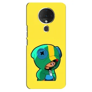 Чехол Бравл Старс для TECNO Spark 6 (Леон (LEON))