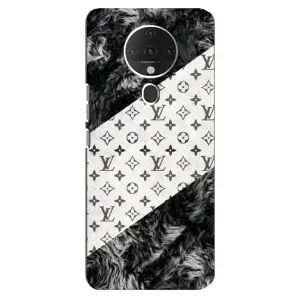 Чехол Стиль Louis Vuitton на TECNO Spark 6 (LV на белом)