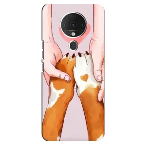 Чехол (ТПУ) Милые собачки для TECNO Spark 6 (Любовь к собакам)
