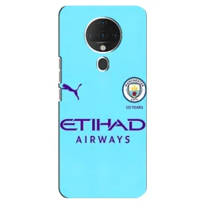 Силиконовые Чехлы принт Футбол на TECNO Spark 6 (Man City)