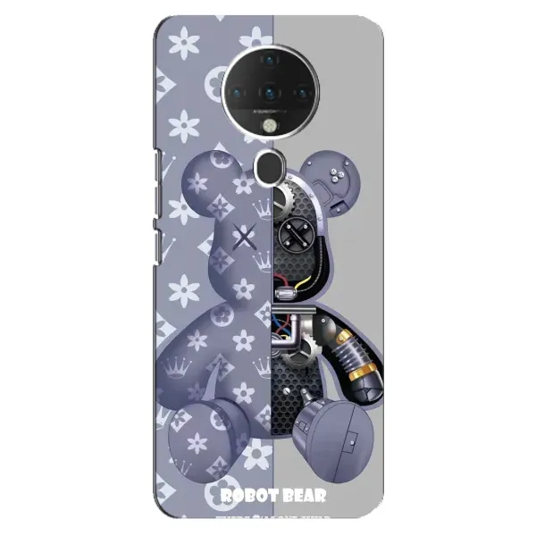 Чехол с рисунком «Медведь Louis Vuitton» для TECNO Spark 6