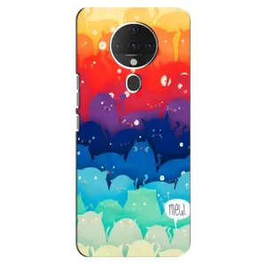 Силиконовый чехол с котиком для TECNO Spark 6 (Mew)