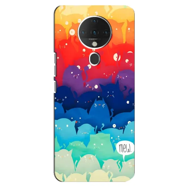 Чехол с рисунком «Mew» для TECNO Spark 6