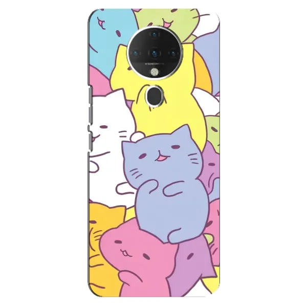 Чехол с рисунком «Милые котики» для TECNO Spark 6 Чехол с рисунком «Милые котики» для TECNO Spark 6