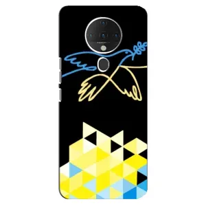 Чехол на TECNO Spark 6 Украинский дизайн (Мир для Украины)