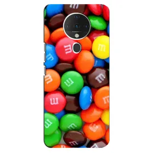 Чохол з зображенням смачної їжі для TECNO Spark 6 (Різнокольорові M&M'S)