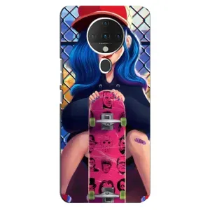Чехол с картинкой Модные Девчонки TECNO Spark 6 (Модная девушка)
