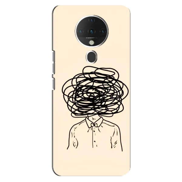 Чохол з малюнком «Думки» для TECNO Spark 6 Чохол з малюнком «Думки» для TECNO Spark 6