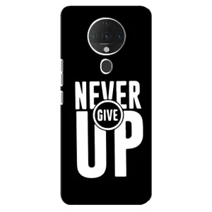 Силиконовый Чехол на TECNO Spark 6 с картинкой Nike (Never Give UP)