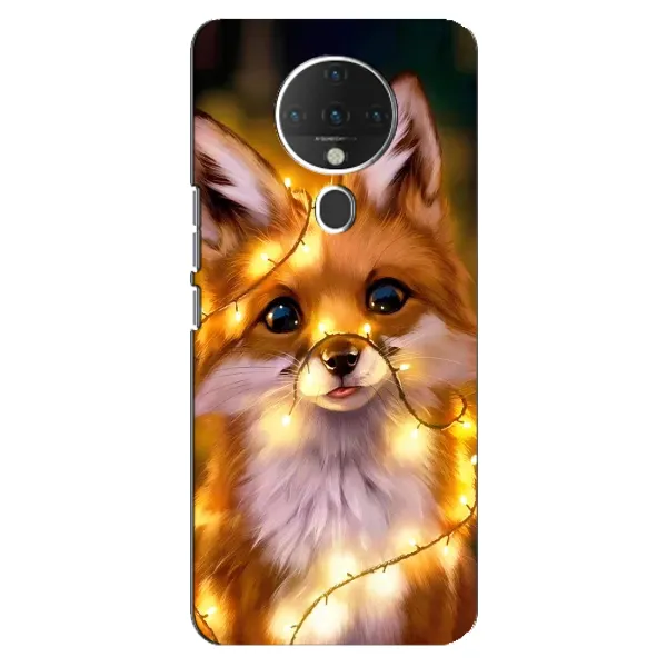 Чехол с рисунком «Новогодний лисенок» для TECNO Spark 6 Чехол с рисунком «Новогодний лисенок» для TECNO Spark 6