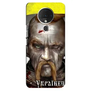Чохол з картинкою (Патріотичний КОЗАК) на TECNO Spark 6 (Одноокий КОЗАК)