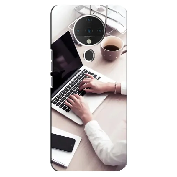 Чехол с рисунком «Офисный работник» для TECNO Spark 6 Чехол с рисунком «Офисный работник» для TECNO Spark 6