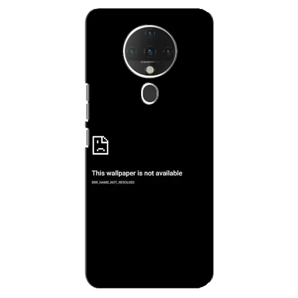 Чехол с рисунком «Ошибка» для TECNO Spark 6