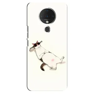 Чехол на тематику: Коты для TECNO Spark 6 (Отдых)