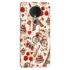 Чехол с Эйфелевой башней на TECNO Spark 6