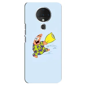 Чехлы с Патриком на TECNO Spark 6 (Патрик с подушкой)
