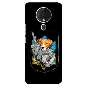 Чохол з принтом для TECNO Spark 6 (Патрон Воїн)