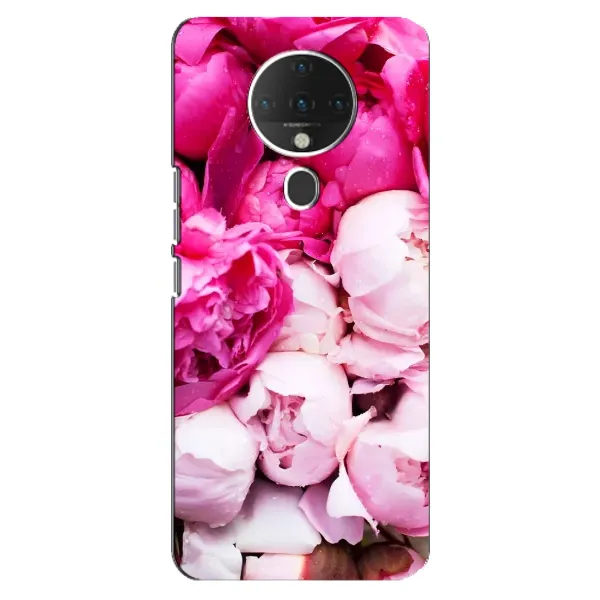 Чехол с рисунком «Пионы» для TECNO Spark 6 Чехол с рисунком «Пионы» для TECNO Spark 6