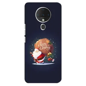 Чохол Санта Клаус для TECNO Spark 6 (Подарунки від Санти)