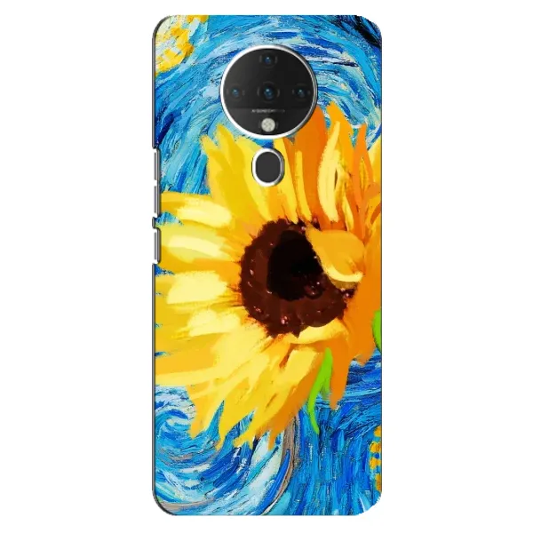 Чехол с рисунком «Подсолнух цветок» для TECNO Spark 6 Чехол с рисунком «Подсолнух цветок» для TECNO Spark 6