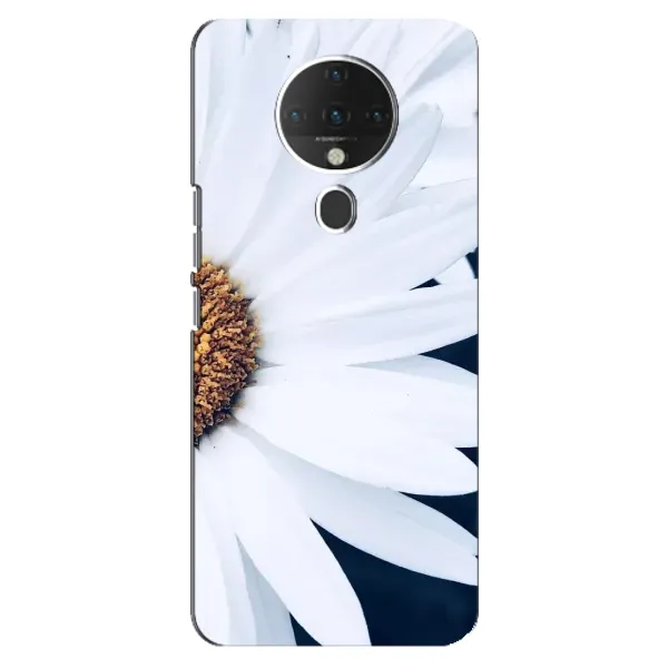 Чохол з малюнком «Пів ромашки» для TECNO Spark 6 Чохол з малюнком «Пів ромашки» для TECNO Spark 6