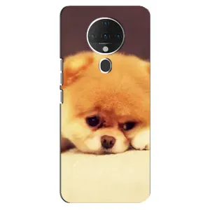 Чехол (ТПУ) Милые собачки для TECNO Spark 6 (Померанский шпиц)