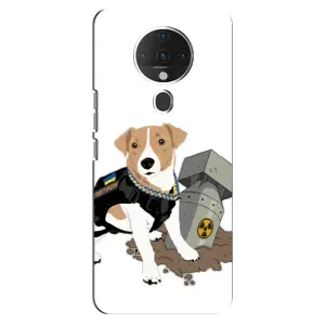 Чохол з принтом Песика Патрон для TECNO Spark 6 (Пес Патрон з ракетою)