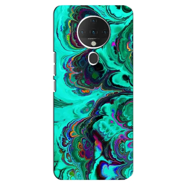 Чехол с рисунком «Салатный мрамор» для TECNO Spark 6 Чехол с рисунком «Салатный мрамор» для TECNO Spark 6