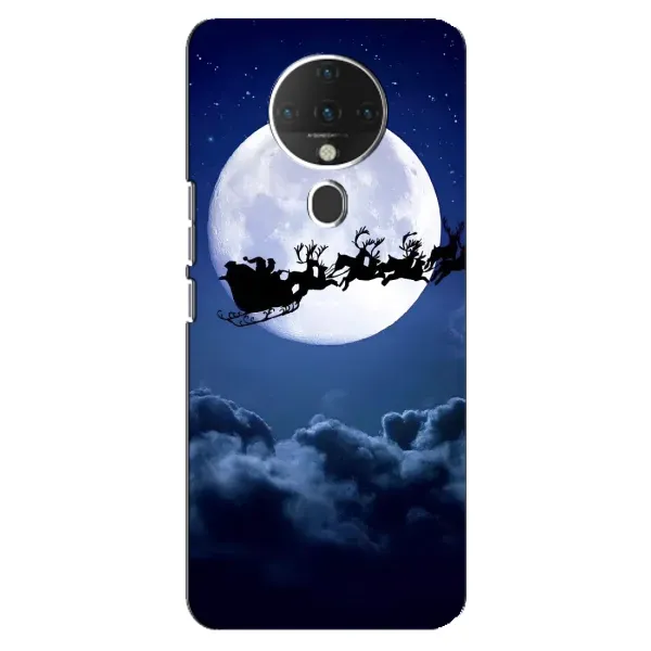 Чехол с рисунком «Санта - луна» для TECNO Spark 6 Чехол с рисунком «Санта - луна» для TECNO Spark 6