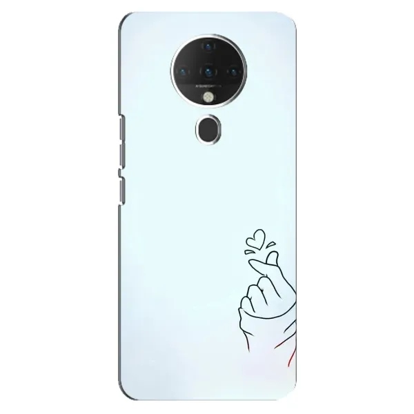 Чехол с рисунком «Сердце на голубом» для TECNO Spark 6 Чехол с рисунком «Сердце на голубом» для TECNO Spark 6
