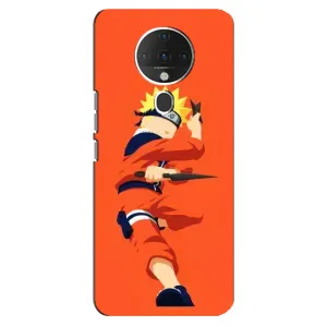 Чехлы с принтом Наруто на TECNO Spark 6 (Силуэт Наруто)