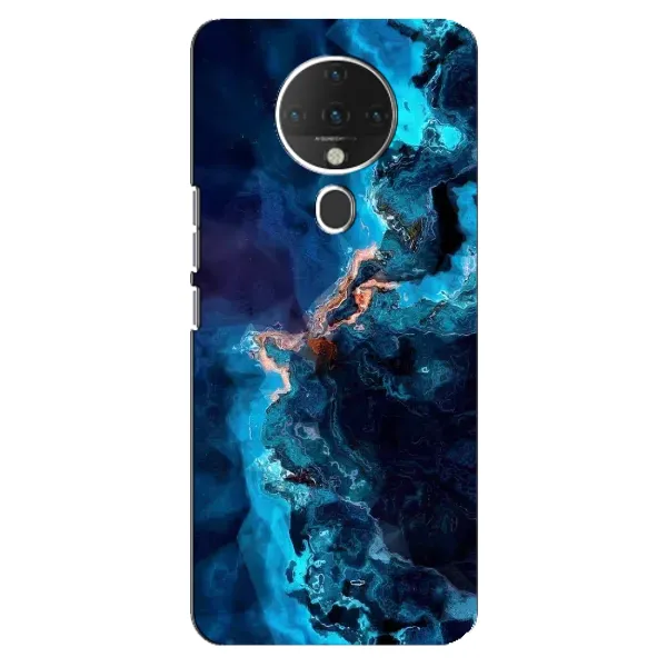 Чехол с рисунком «Синий мрамор» для TECNO Spark 6 Чехол с рисунком «Синий мрамор» для TECNO Spark 6