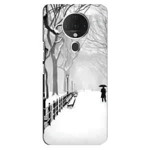 Чехлы на Новый Год TECNO Spark 6 (Снегом замело)