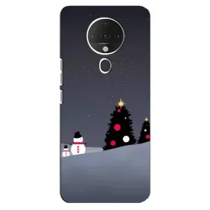 Чехлы на Новый Год TECNO Spark 6 (Снеговички)