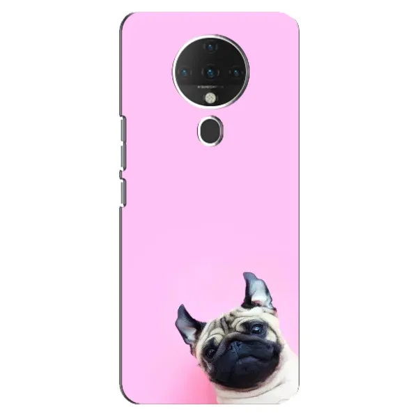 Чохол з малюнком «Собака на рожевому» для TECNO Spark 6 Чохол з малюнком «Собака на рожевому» для TECNO Spark 6