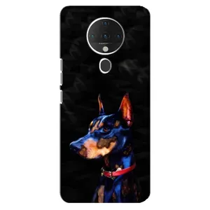 Бампер для TECNO Spark 6 с картинкой "Песики" (Собака Мопс)